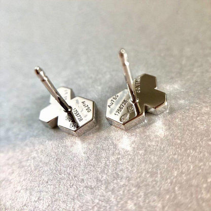 [Windsor Jewelry]BEE LOVE SILVER DIAMOND EARRINGS