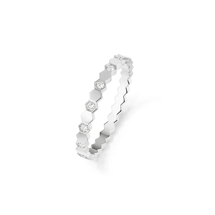 [Windsor Jewelry]BEE LOVE RING SILVER DIAMOND