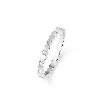 [Windsor Jewelry]BEE LOVE RING SILVER DIAMOND