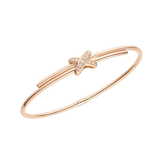 [Windsor Jewelry]JEUX DE BRACELET PINK GOLD DIAMONDS