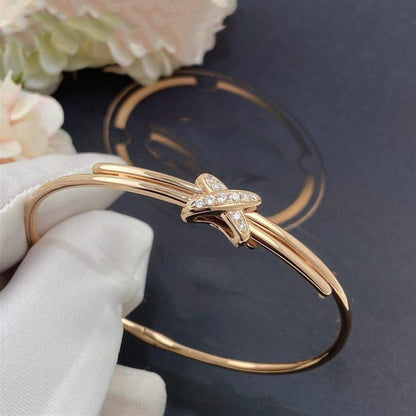 [Windsor Jewelry]JEUX DE BRACELET PINK GOLD DIAMONDS