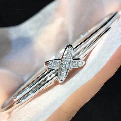 [Windsor Jewelry]JEUX DE BRACELET SILVER DIAMONDS