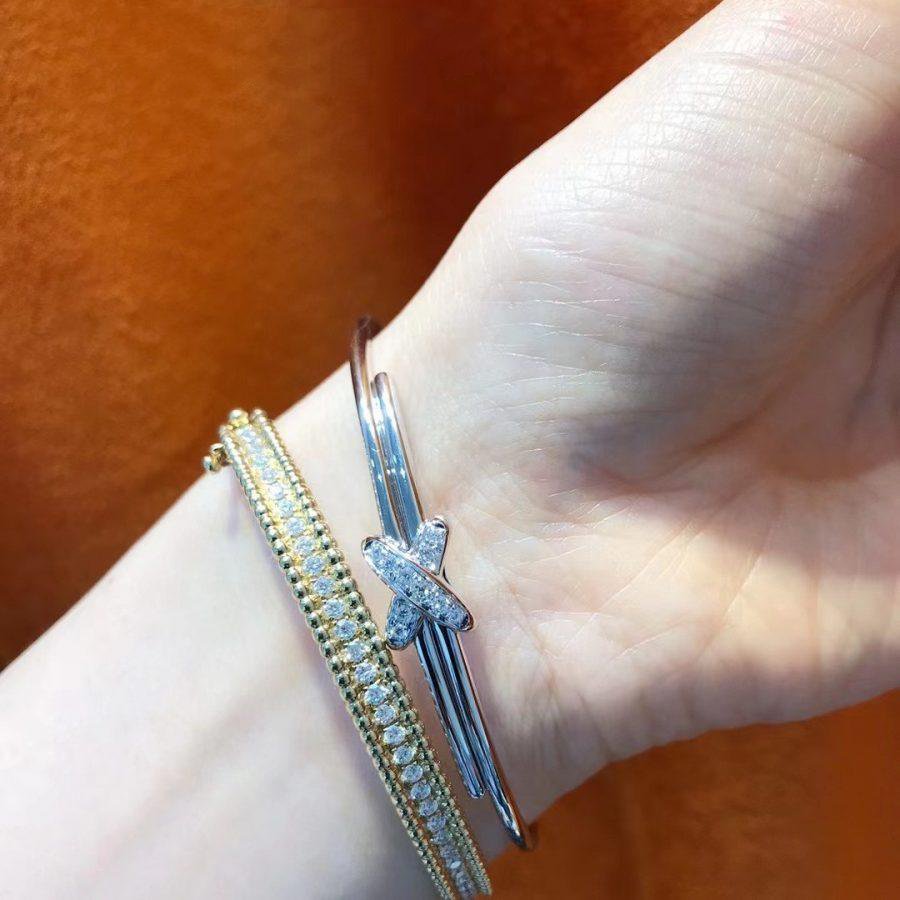 [Windsor Jewelry]JEUX DE BRACELET SILVER DIAMONDS