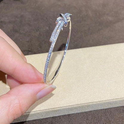 [Windsor Jewelry]JEUX DE BRACELET DIAMONDS SILVER