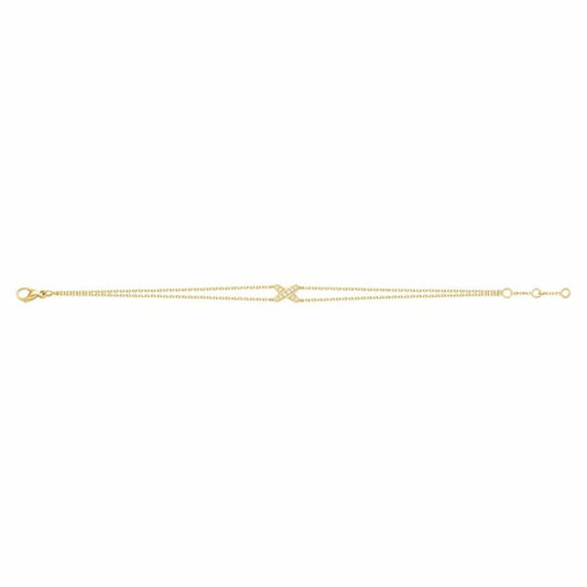 [Windsor Jewelry]JEUX BRACELET GOLD DIAMOND