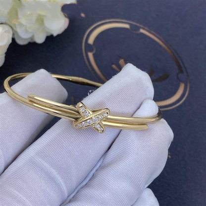[Windsor Jewelry]JEUX DE BRACELET GOLD DIAMONDS