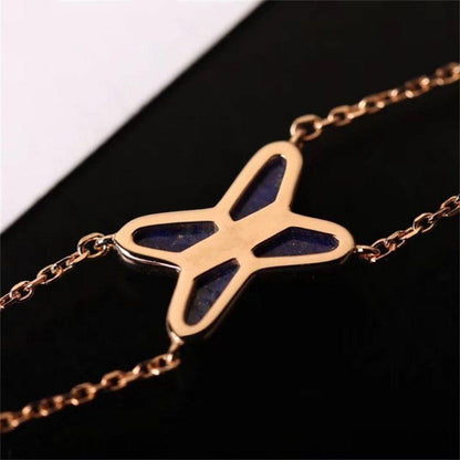 [Windsor Jewelry]Hollow Design Four-Leaf Clover Flower Shape Ring