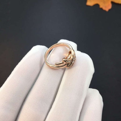 [Windsor Jewelry]JEUX DE PINK GOLD DIAMOND RING