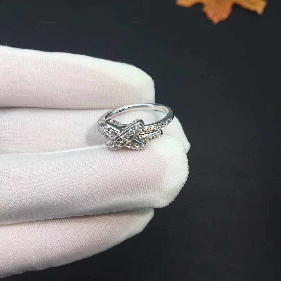 [Windsor Jewelry]JEUX DE SILVER DIAMOND RING