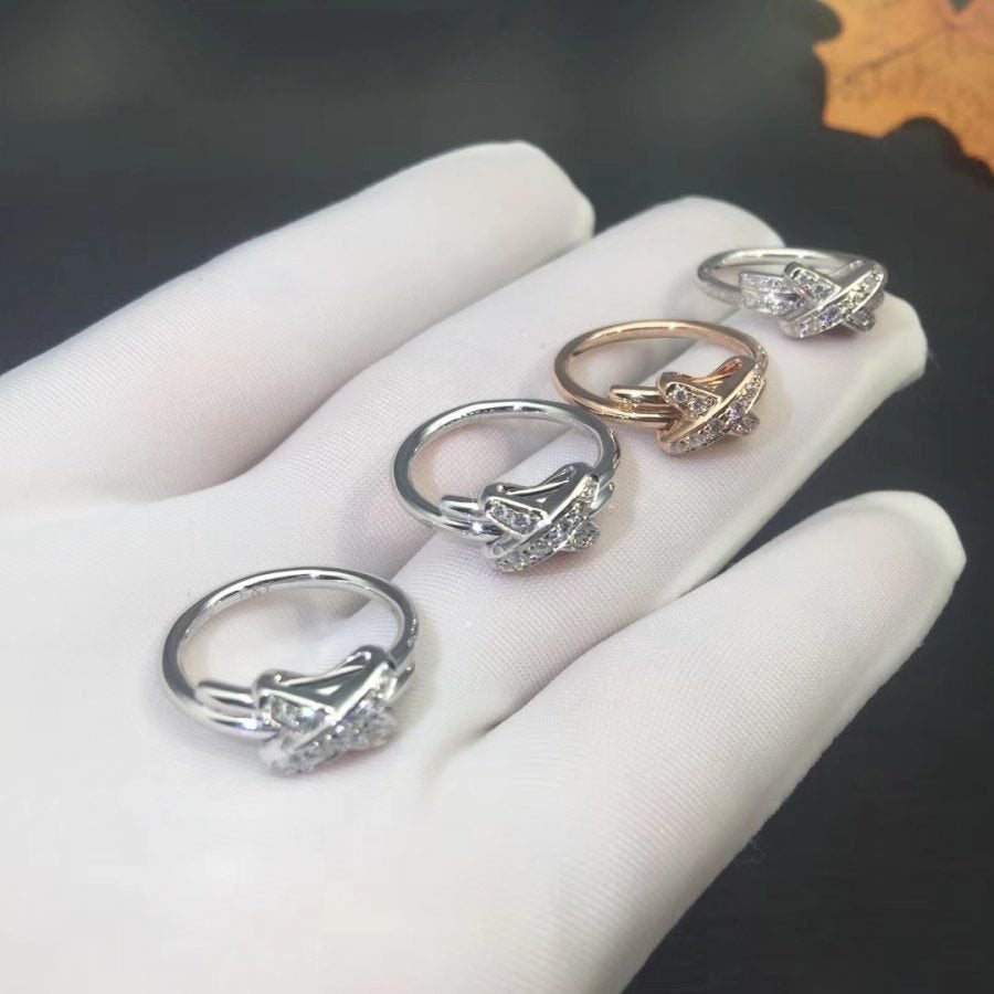 [Windsor Jewelry]JEUX DE SILVER DIAMOND RING