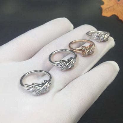 [Windsor Jewelry]JEUX DE SILVER DIAMOND RING