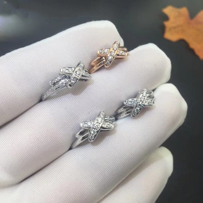 [Windsor Jewelry]JEUX DE SILVER DIAMOND RING