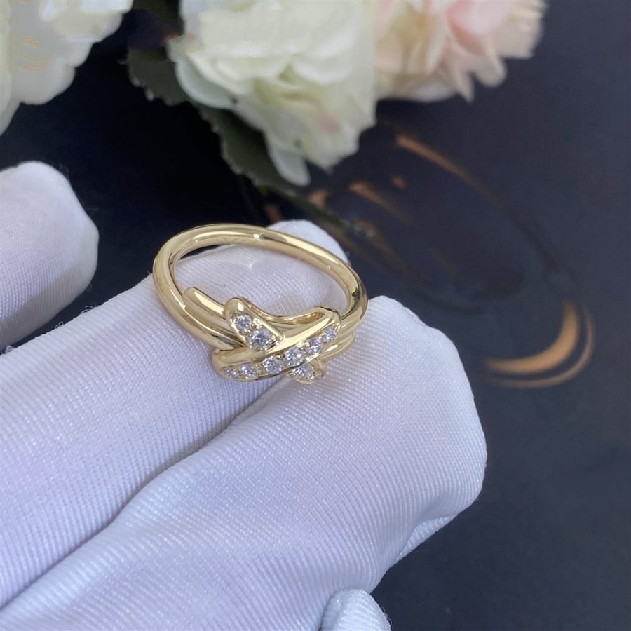 [Windsor Jewelry]JEUX DE GOLD DIAMOND RING