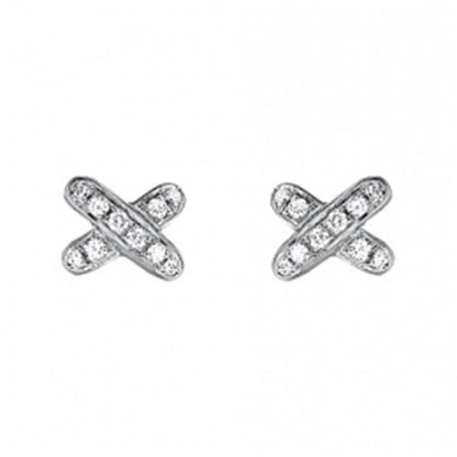 [Windsor Jewelry]JEUX DE DIAMOND EARRINGS