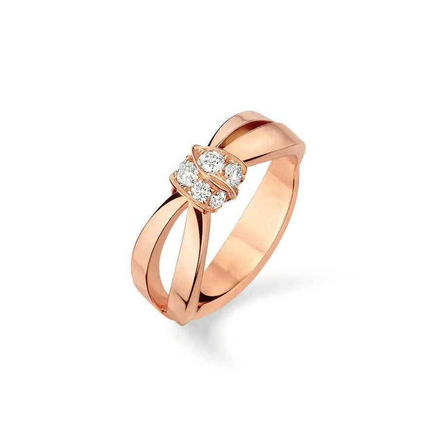 [Windsor Jewelry]LIENS RING PINK GOLD DIAMOND