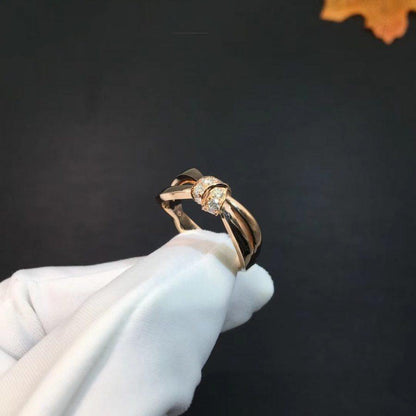 [Windsor Jewelry]LIENS RING PINK GOLD DIAMOND