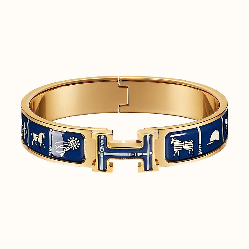 [Windsor Jewelry]H COUVERTURES DARK BLUE BRACELET