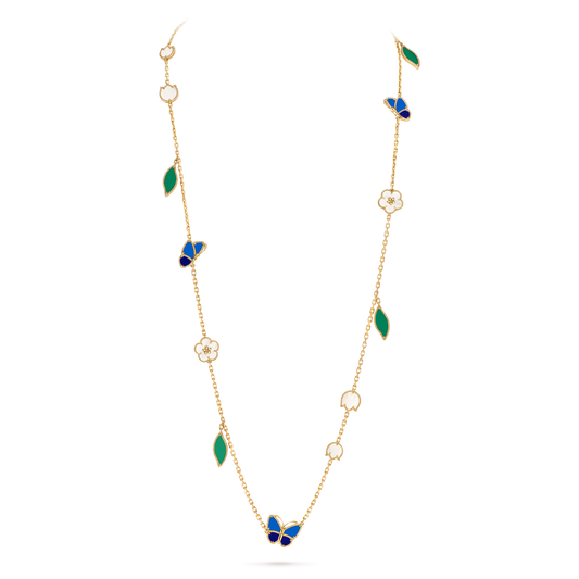 [Windsor Jewelry] 26 NEW CLOVER 15 MOTIFS LUCKY NECKLACE