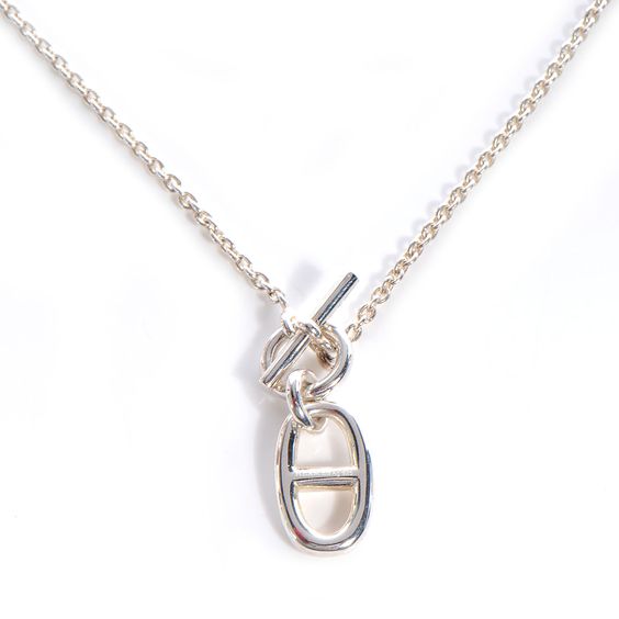 [Windsor Jewelry]HM CHAINE D'ANCRE PENDANT NECKLACE STERLING SILVER