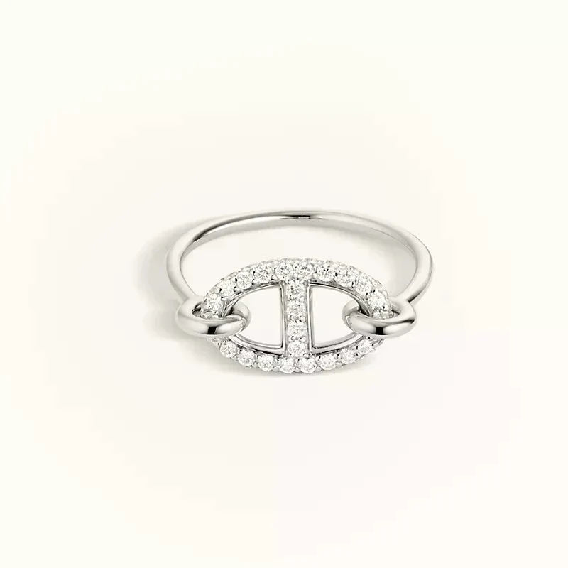 [Windsor Jewelry]RONDE SMALL SILVER DIAMOND RING