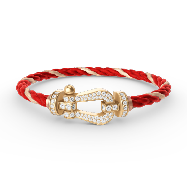 [Windsor Jewelry]FORCE LARGE HORSESHOE FULL DIAMOND BRACELET GOLD