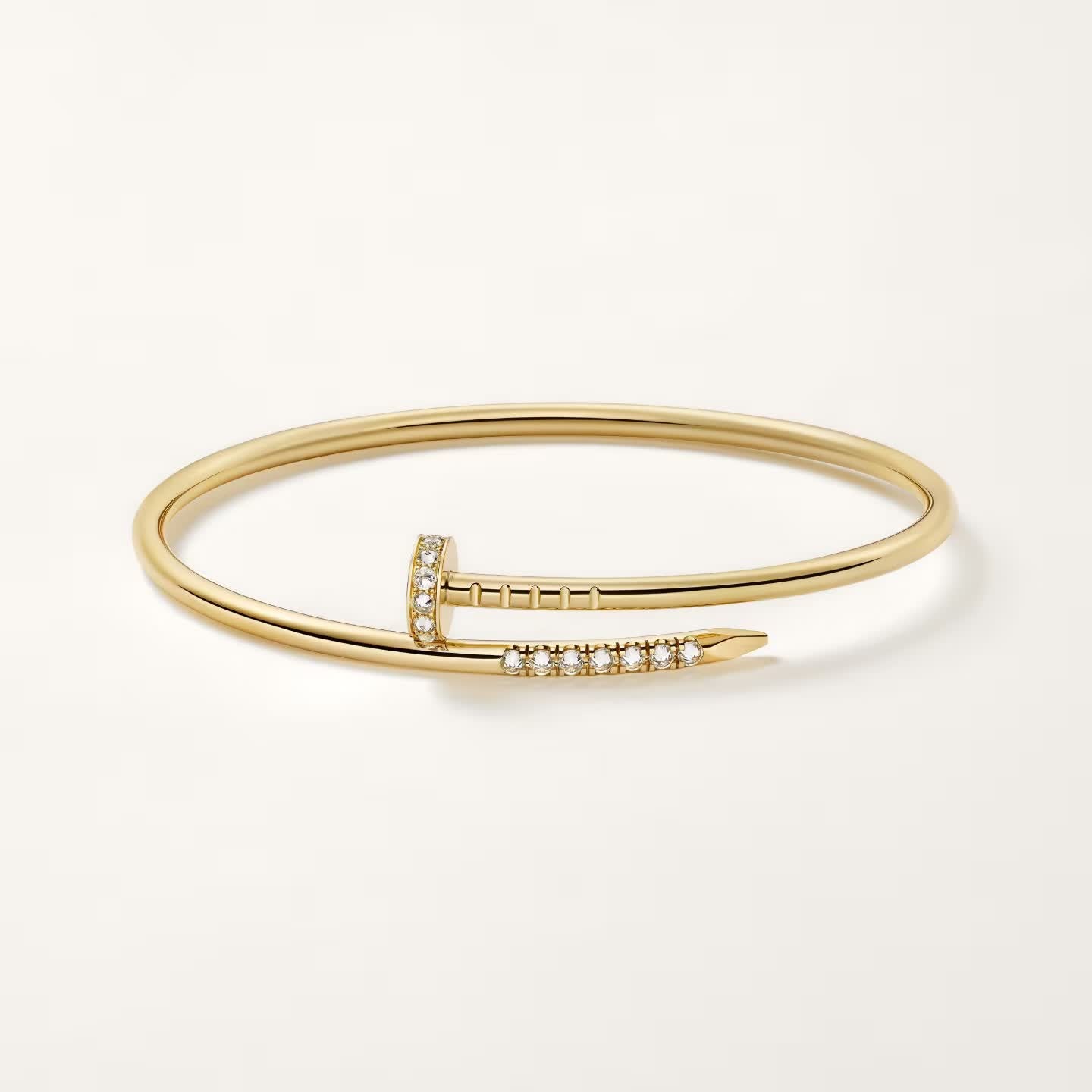 [Windsor Jewelry]JUSTE BRACELET 2.5MM DIAMONDS NEW