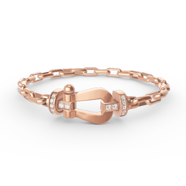 [Windsor Jewelry]FORCE LARGE HORSESHOE CLASP  METAL BRACELET