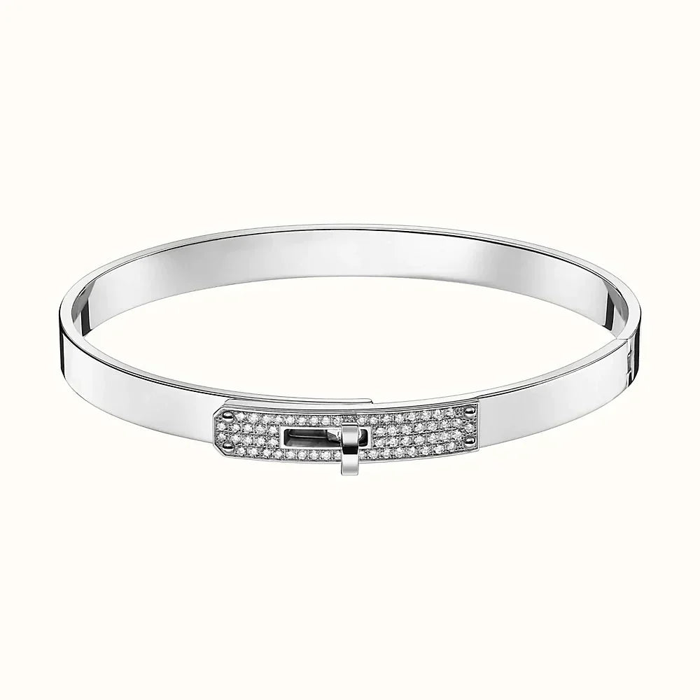 [Windsor Jewelry]KELLY SILVER DIAMOND BRACELET