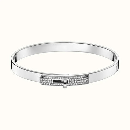 [Windsor Jewelry]KELLY SILVER DIAMOND BRACELET