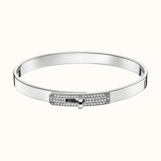 [Windsor Jewelry]KELLY SILVER DIAMOND BRACELET