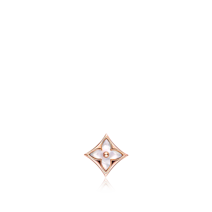 [Windsor Jewelry]STAR MOP PINK GOLD EARRINGS