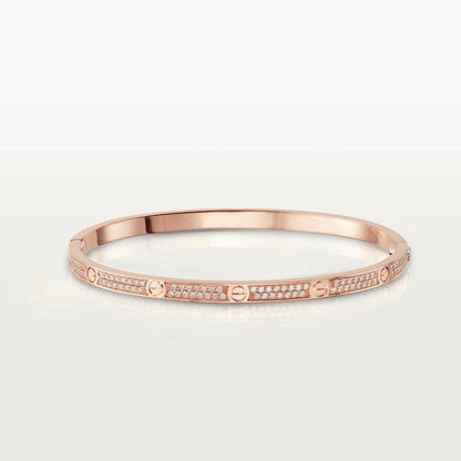 [Windsor Jewelry]LOVE BRACELET 3.65MM DIAMOND-PAVED