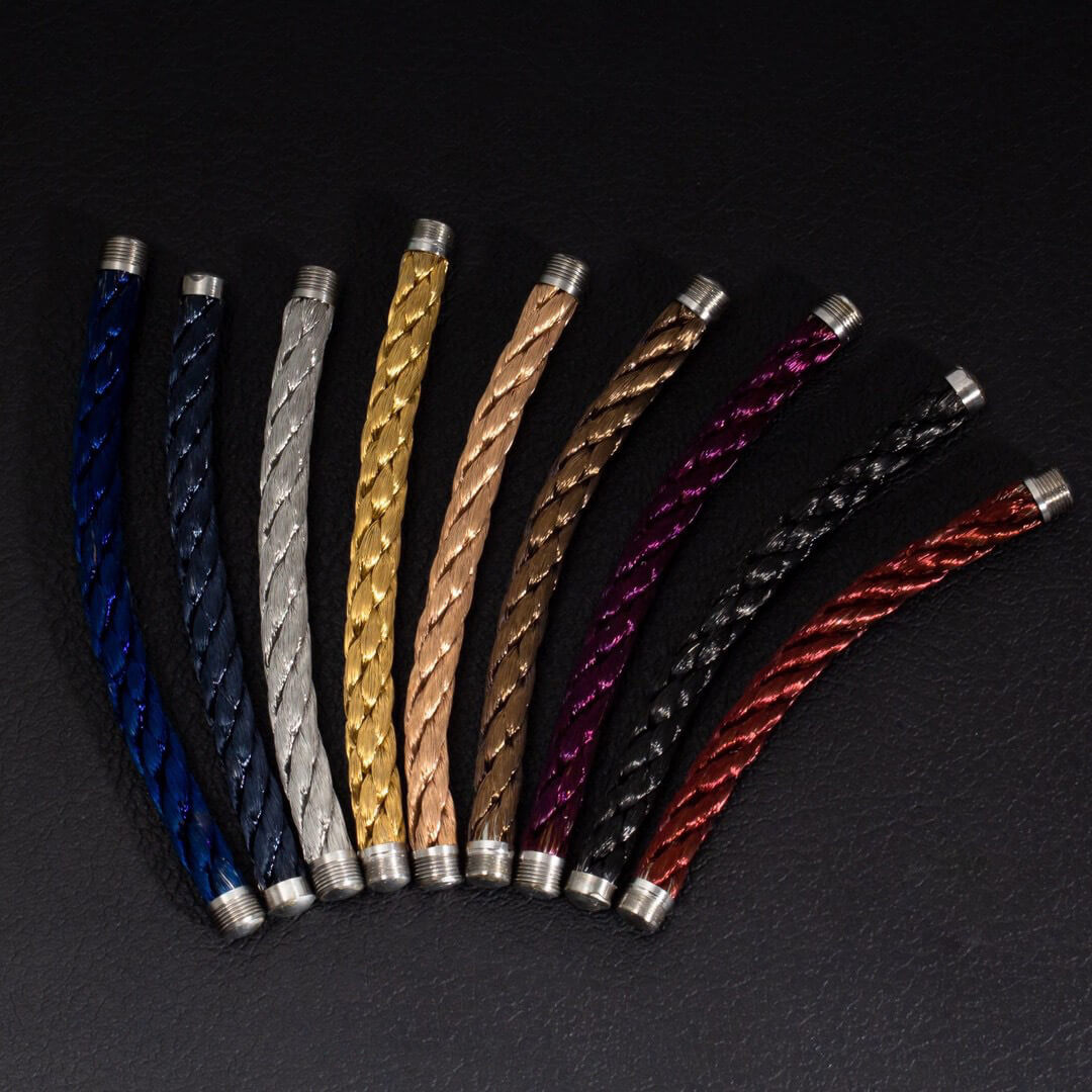 [Windsor Jewelry]FORCE SERIES BRACELET CABLES 50 CHOICES (DIY SELECTION)