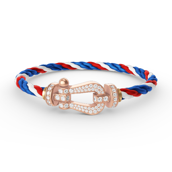 [Windsor Jewelry]FORCE LARGE HORSESHOE FULL DIAMOND BRACELET ROSE GOLD