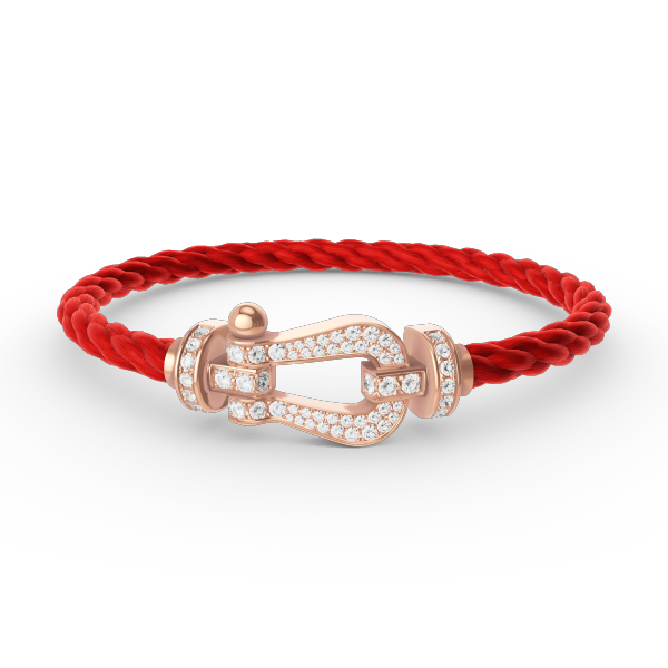 [Windsor Jewelry]FORCE LARGE HORSESHOE FULL DIAMOND BRACELET ROSE GOLD