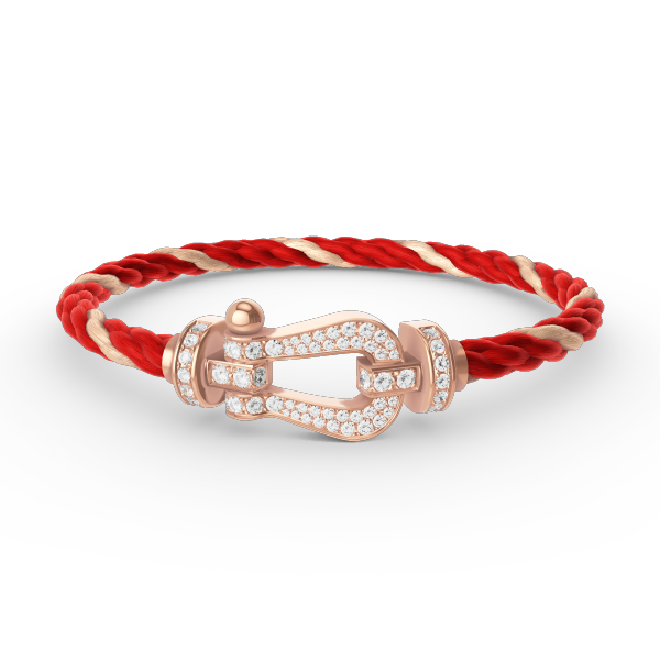 [Windsor Jewelry]FORCE LARGE HORSESHOE FULL DIAMOND BRACELET ROSE GOLD