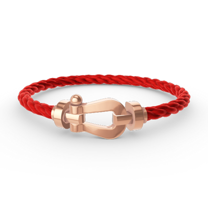 [Windsor Jewelry]FORCE LARGE HORSESHOE NO DIAMOND BRACELET ROSE GOLD