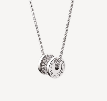[Windsor Jewelry]ZERO 1 SILVER DIAMOND NECKLACE