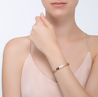 [Windsor Jewelry]LOVE BRACELET 6.1MM 4 DIAMONDS