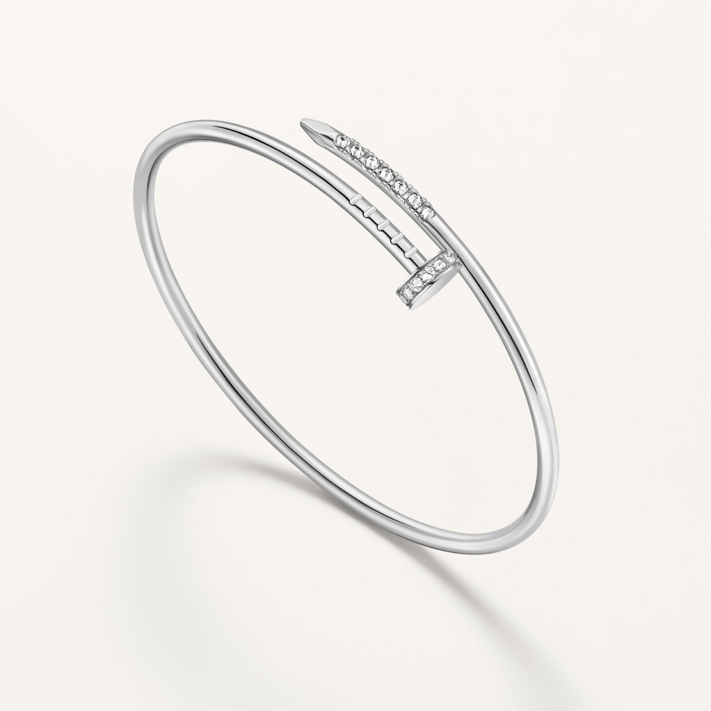 [Windsor Jewelry]JUSTE BRACELET 2.5MM DIAMONDS NEW