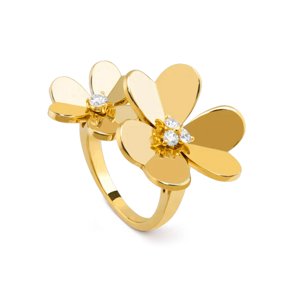 [Windsor Jewelry]CLOVER COMOS GOLD DIAMOND RING