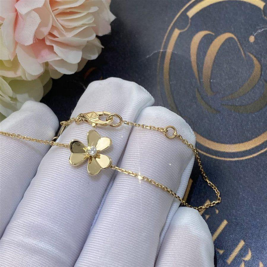 [Windsor Jewelry]FRIVOLE GOLD FLOWER BRACELET
