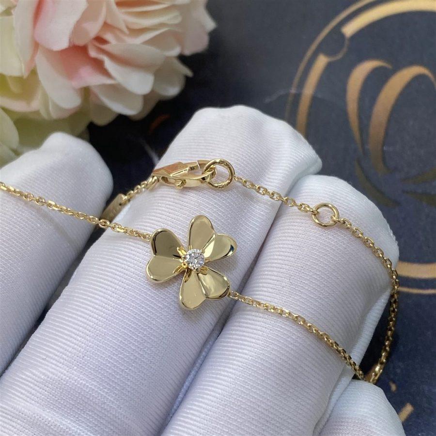 [Windsor Jewelry]FRIVOLE GOLD FLOWER BRACELET