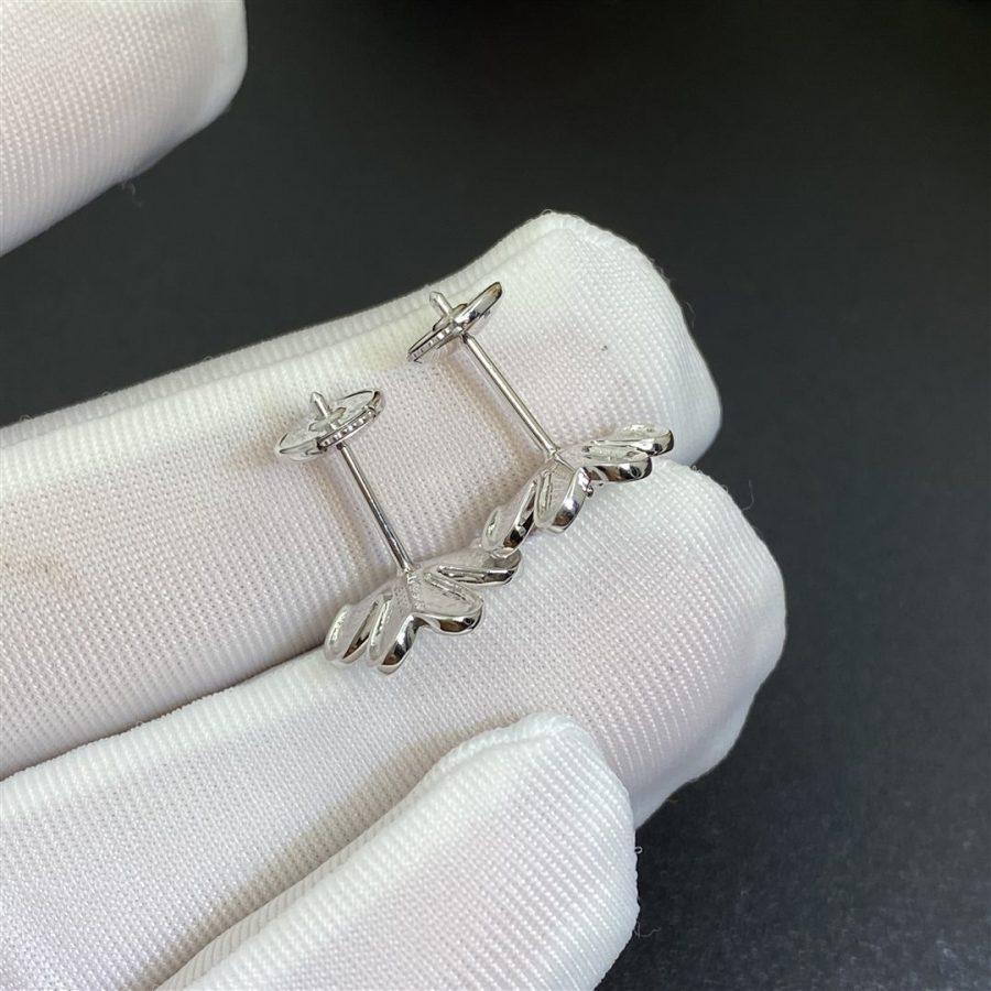 [Windsor Jewelry]FRIVOLE MINI SILVER FLOWER EARRINGS