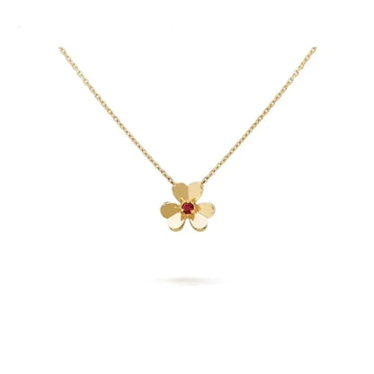 [Windsor Jewelry]FRIVOLE GOLD FLOWER NECKLACE