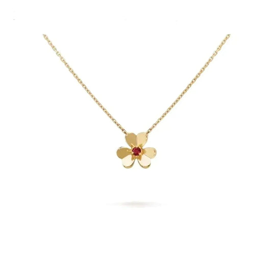 [Windsor Jewelry]FRIVOLE GOLD FLOWER NECKLACE