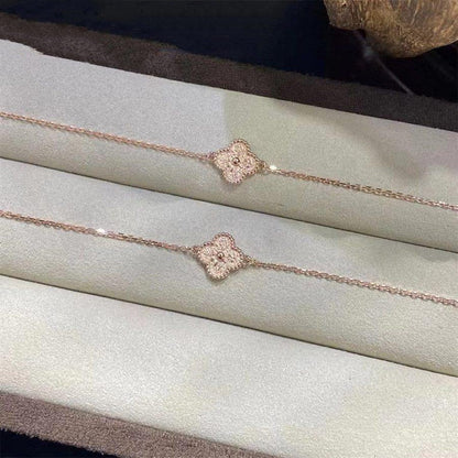 [Windsor Jewelry]CLOVER SINGLE FLOWER BRACELET