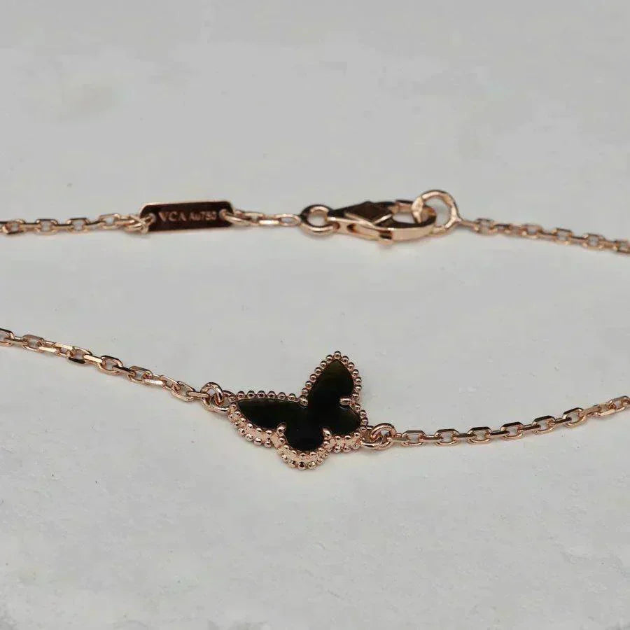 [Windsor Jewelry]BUTTERFLY ONYX  BUTTERFLY BRACELET