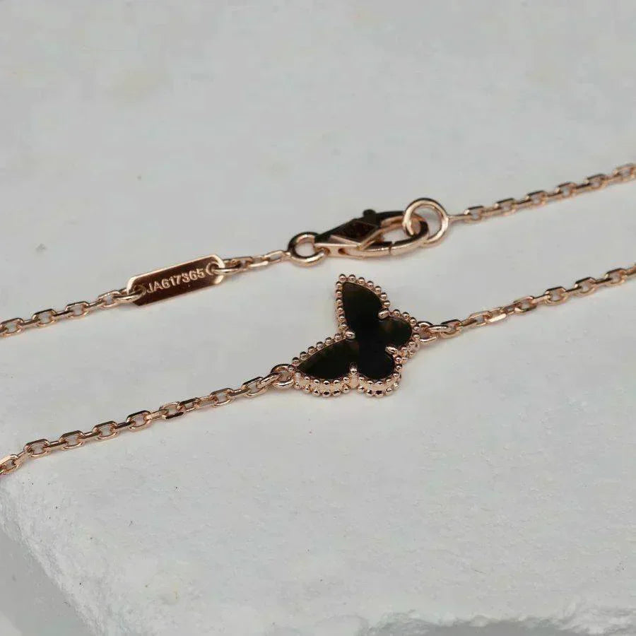 [Windsor Jewelry]BUTTERFLY ONYX  BUTTERFLY BRACELET