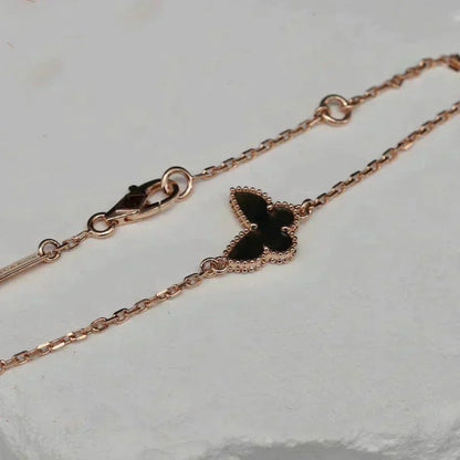 [Windsor Jewelry]BUTTERFLY ONYX  BUTTERFLY BRACELET